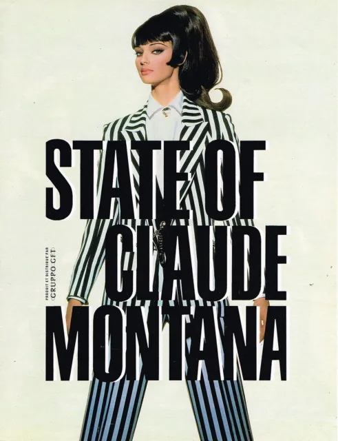 PUBLICITE-ADVERTISING-074-1993-CLAUDE-MONTANA